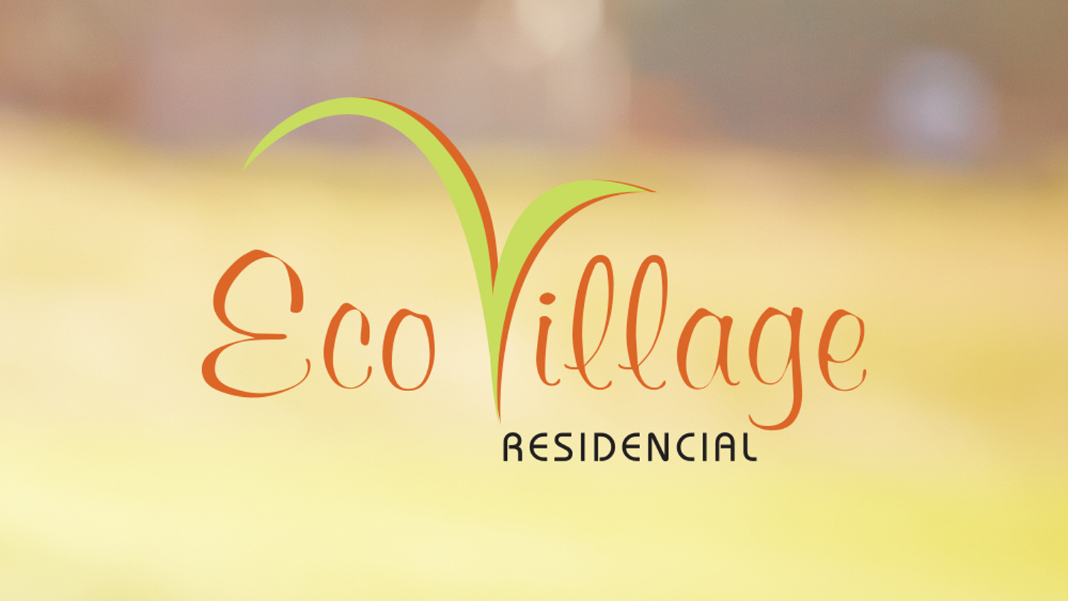 Alexakis Propaganda Rio Preto – Logotipo Eco Village - Alexakis